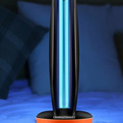 Medisana UV i ozon germicidni sterilizator i ozonizator crni+zaštitne naočare