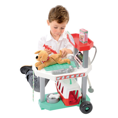 ECOIFFIER Medical - Veterinarska klinika VETERINAR 15 delova Kućni ljubimci Role-play SM001909