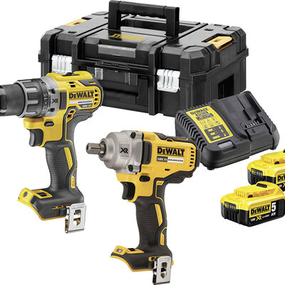 DeWalt set akumulatorskog alata DCK2077P2T aku bušilica + aku udarni odvrtač 