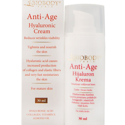 Biobody anti age hijaluronska krema