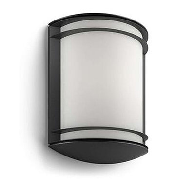 Antelope zidna spoljašnja svetiljka 1x6W crna