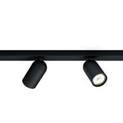 Pongee spot svetiljka crna 4xmax10W