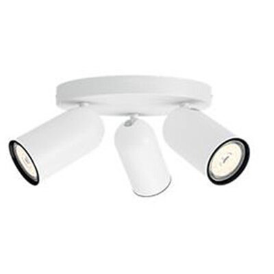 Pongee spot svetiljka bela 3xmax