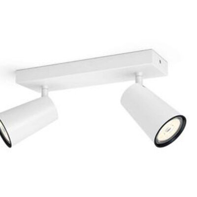 Paisley spot svetiljka bela 2xmax