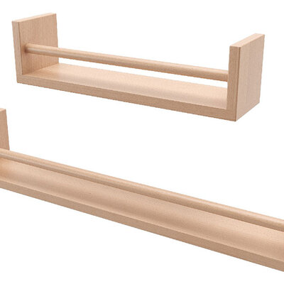 Polica Za Začine i Tegle BienWood BIE7032 