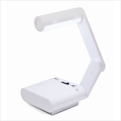 Kikkerland Led lampa za čitanje bela  BL04-W