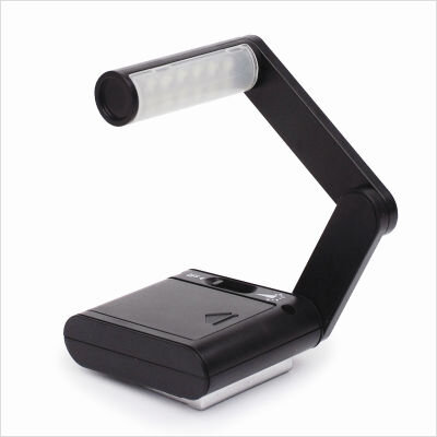 Kikkerland Led lampa za čitanje crna  BL04