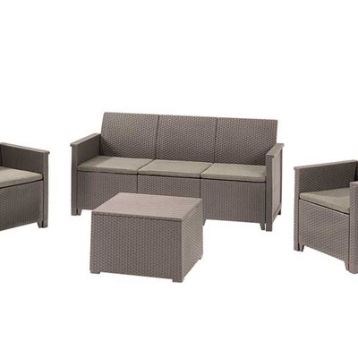 Baštenska garnitura Emma 3 seater Cappuccino 246144