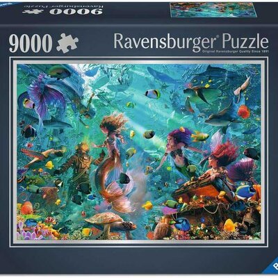 Puzzle slagalica 9000 delova Kraljevstvo pod morem Ravensburger 17419
