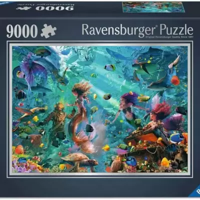 Puzzle slagalica 9000 delova Kraljevstvo pod morem Ravensburger 17419