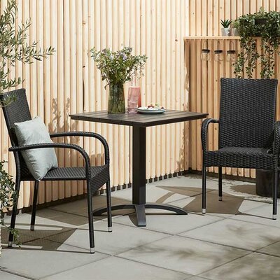 Baštenska garnitura Hogem Black