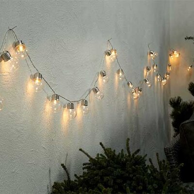 Niz od 50 LED Sijalica 12m Transparent