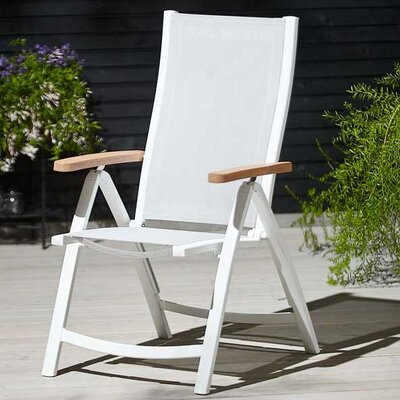 Podesiva baštenska stolica Visio White