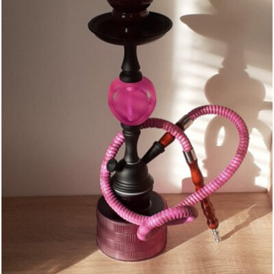 Nargila Alcan 38-40cm mat srce ljubičasta 6356