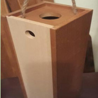 Wood holz kutija za vino 95 x 106 x 360 mm