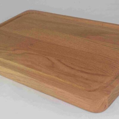 Kuhinjska daska sa kanalom 400 x 250 x 15 mm od hrasta