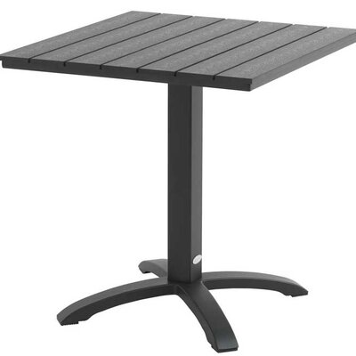 Bistro stočić Hob 70x70 Crna