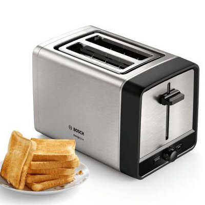Bosch kompaktni toster DesignLine nerđajući čelik TAT5P420