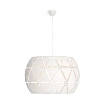 Sandalwood visilica - luster beli 1xmax60W