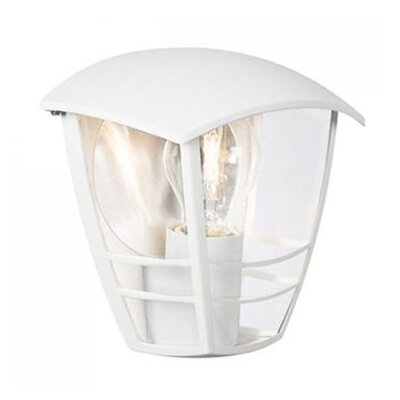 Creek spoljašnja zidna svetiljka bela max 1x60W