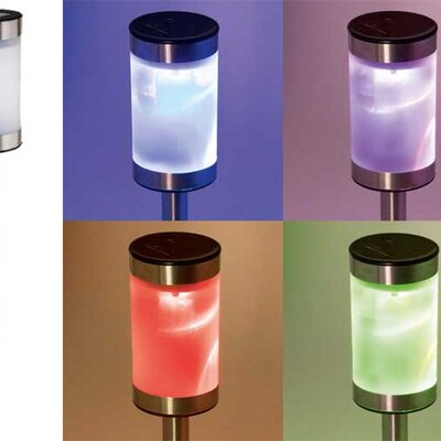 Višebojna solarna baštenska lampa MX819/1