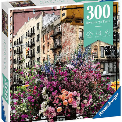 Ravensburger Slagalica za odrasle 300 delova - Cveće u Njujorku 12964