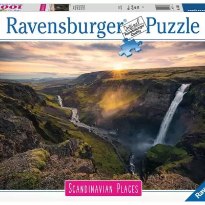 Ravensburger Slagalica 1000 delova - Vodopad Haifos, Island 12000110