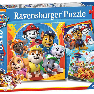 Puzzle 3u1 Patrolne šape 3x49 delova Ravensburger 05048