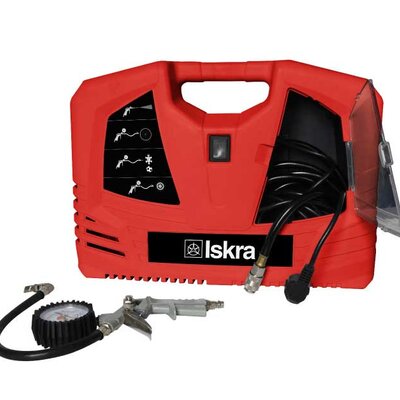 Iskra Prenosni kompresor 1100W 8 bara BC1100