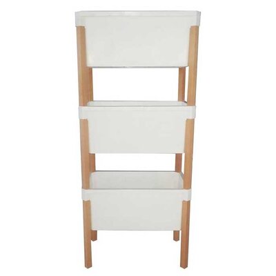 Polica sa dubokim kutijama za odlaganje bienWood BIE-7079