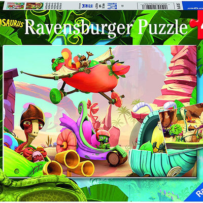 Puzzle 2x24 dela Družina malih dinosaurusa Ravensburger 05126