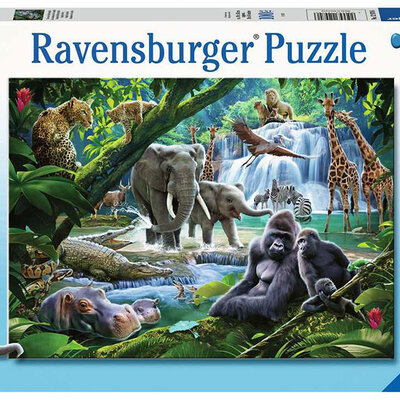Ravensburger Slagalica 100 delova Porodice u džungli 12970