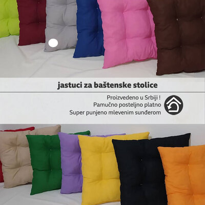 Jastuk Za Baštensku Stolicu 30 x 30 cm Grey