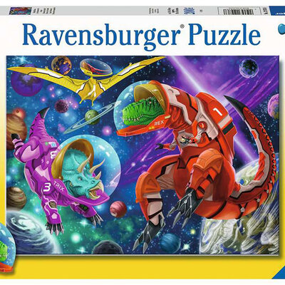 Ravensburger Slagalica 200 delova Dinosaurusi astronauti 12976