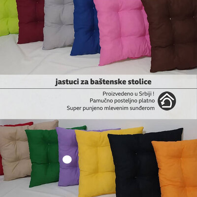 Sedalica Jastuk Za Baštensku Stolicu 30 x 30 cm Purple