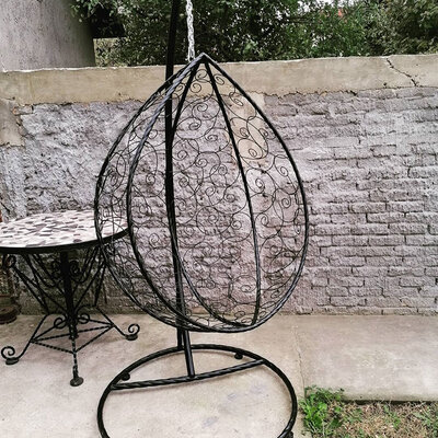 Jaje Ljuljaška Metalna Domestico - Bez Jastuka