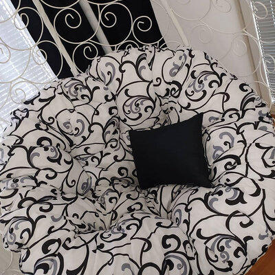 Jastuk Za Jaje Baštensku Ljuljašku - 120 cm - White Ornament