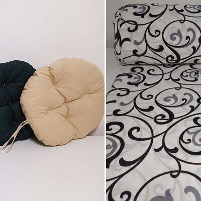 Okrugli jastuk sedalica za stolice 50 cm - BGW