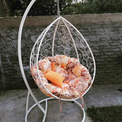 Ljuljaška Jaje - Metalna Domestico White Sa Jastukom