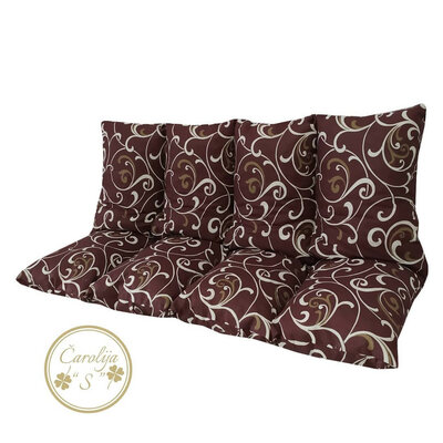 Jastuk Za Baštensku Ljuljašku 150 x 50 x 50 cm Brown ORNAMENT
