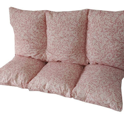 Jastuk Za Baštensku Ljuljašku 100 x 50 x 50 cm ORNAMENT Roze