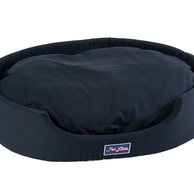 Pet Line Krevet za male pse i mačke Oval Navy 52cm