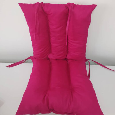 Jastuk Za Stolicu Sa Naslonom 1 kom. 40 x 80 cm CIKLAMA