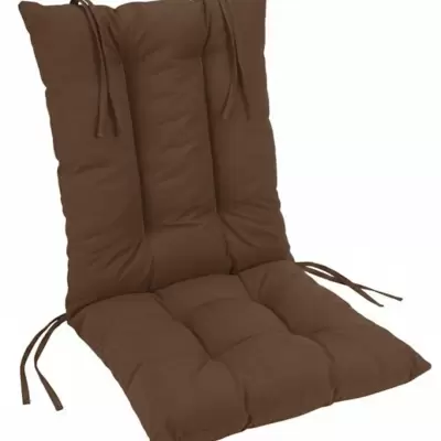 Jastuk Za Stolicu Sa Naslonom 1 kom. 50 x 100 cm BROWN