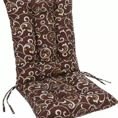 Jastuk Za Stolicu Sa Naslonom 1 kom. 60 x 120 cm BROWN ORNAMENT