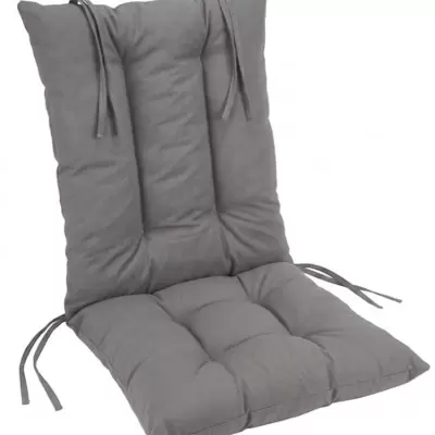 Jastuk Za Stolicu Sa Naslonom 1 kom. 60 x 120 cm GREY
