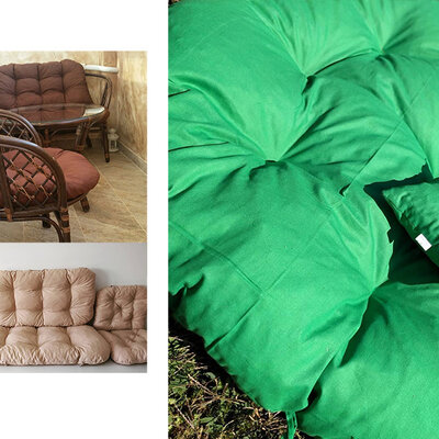 Jastuci za bambus ratan garnituru Bahama GREEN