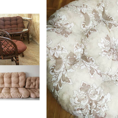 Jastuci za bambus ratan garnituru Bahama ART-NOUVEAU Beige