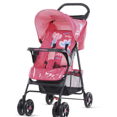 Chipolino Baby Max kišobran kolica Carolina pink