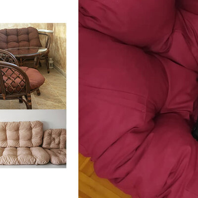 Jastuci za bambus ratan garnituru Bahama CHERRY